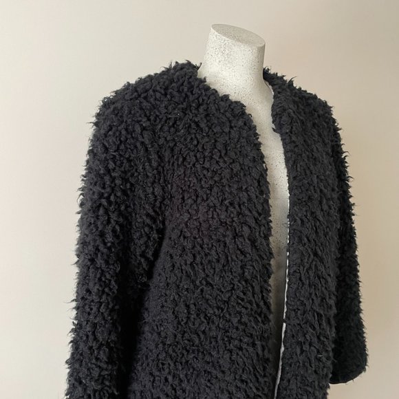 Aritzia | Wilfred Laboratoire Sherpa Faux Fur Jacket - Size L - Picture 2 of 16